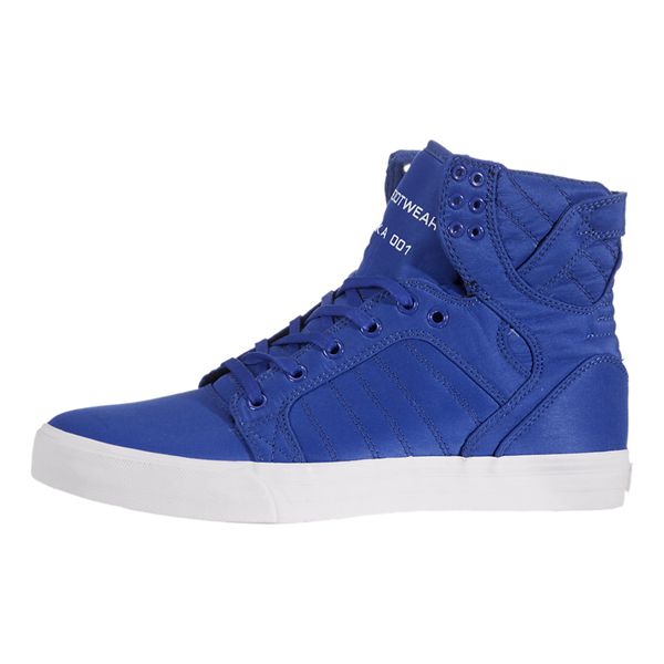 Supra Womens SkyTop High Top Shoes - Blue | Canada X2785-8P41